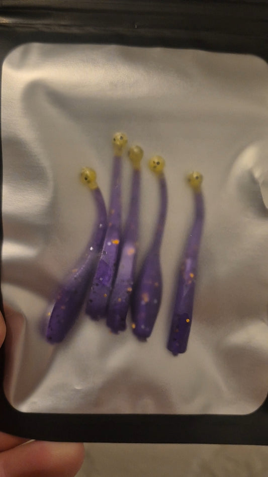 ELI SIGNATURE COLORWAY 2" BALL TAIL MINNOW 5pk