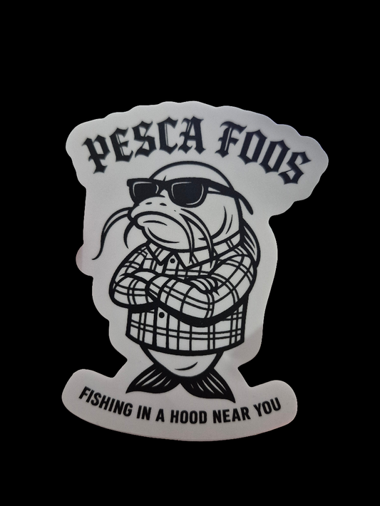 PESCA FOOS OG FISH STICKER