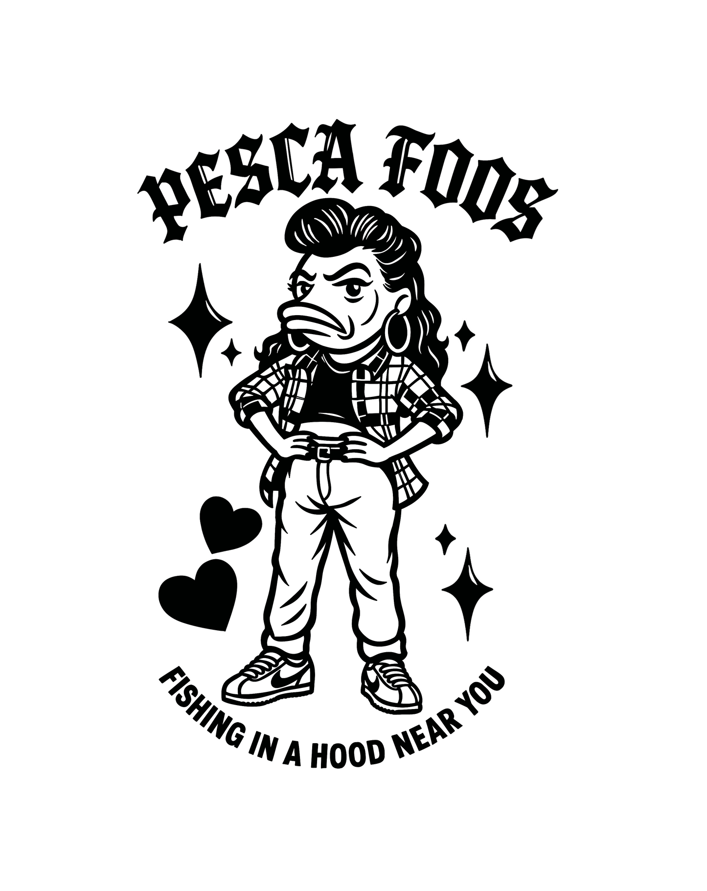 PESCA FOOS LA GRUMPY SHIRT